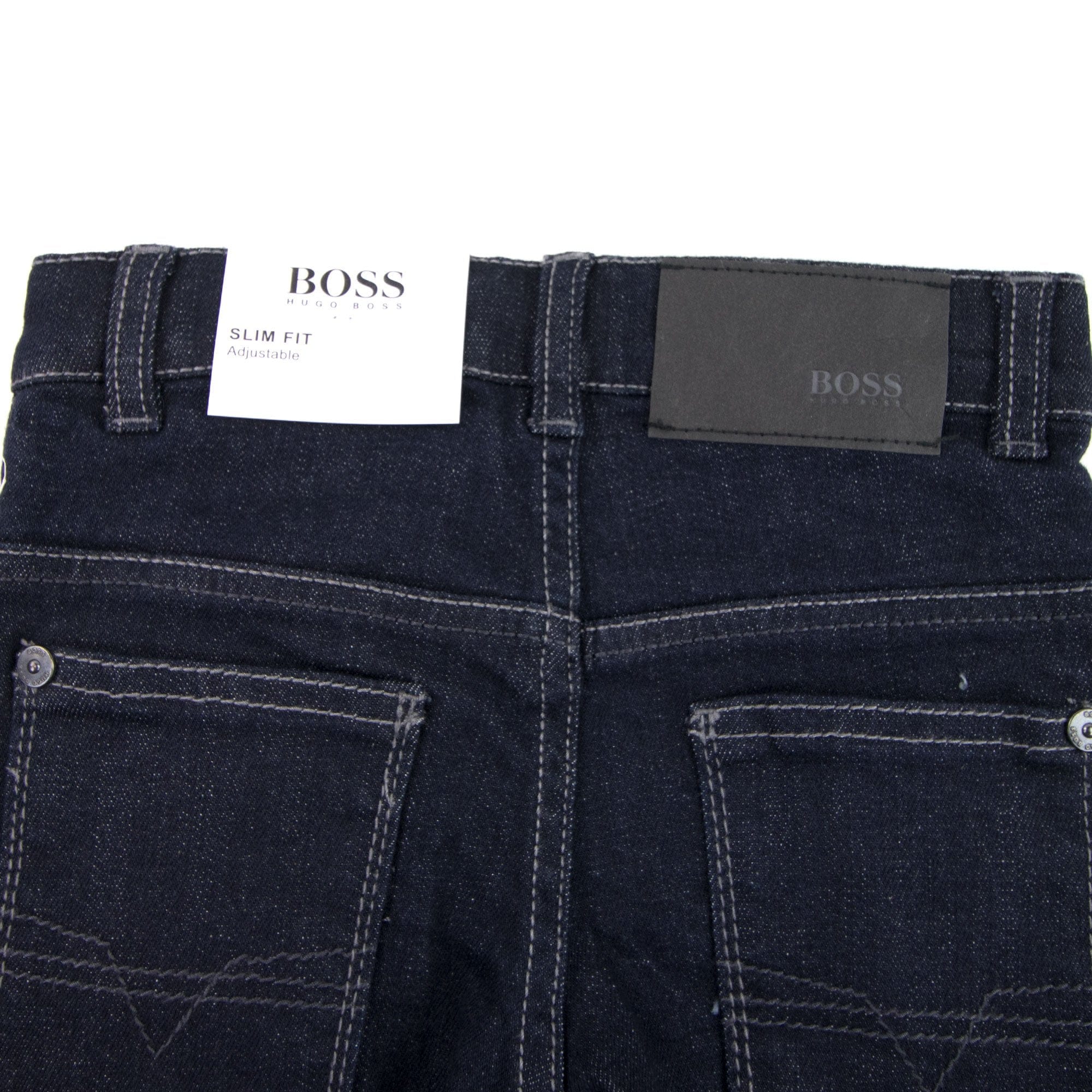 Hugo Boss Kids Raw Denim Slim Fit Jeans Denim