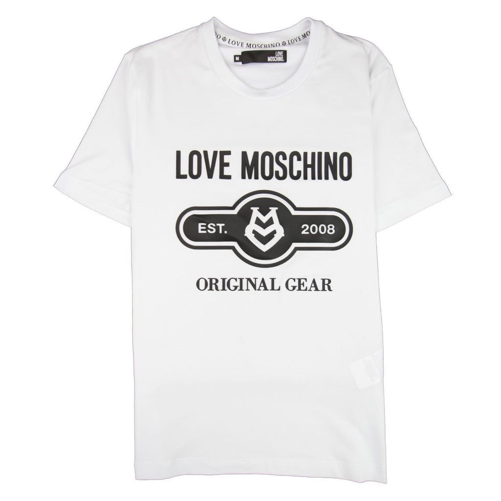 Love Moschino Original Gear T-shirt White