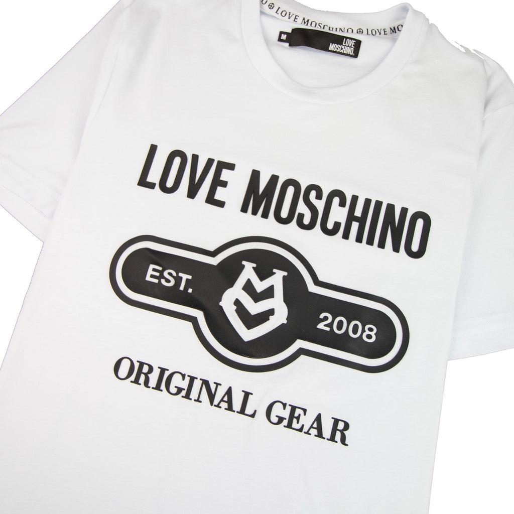 Love Moschino Original Gear T-shirt White