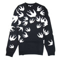 MCQ By Alexander McQueen Swallow Swarm Sweatshirt Black 1000