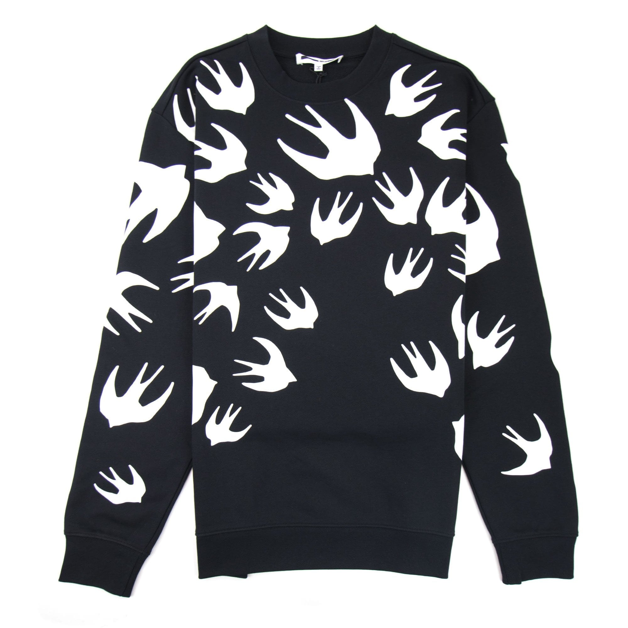 MCQ By Alexander McQueen Swallow Swarm Sweatshirt Black 1000