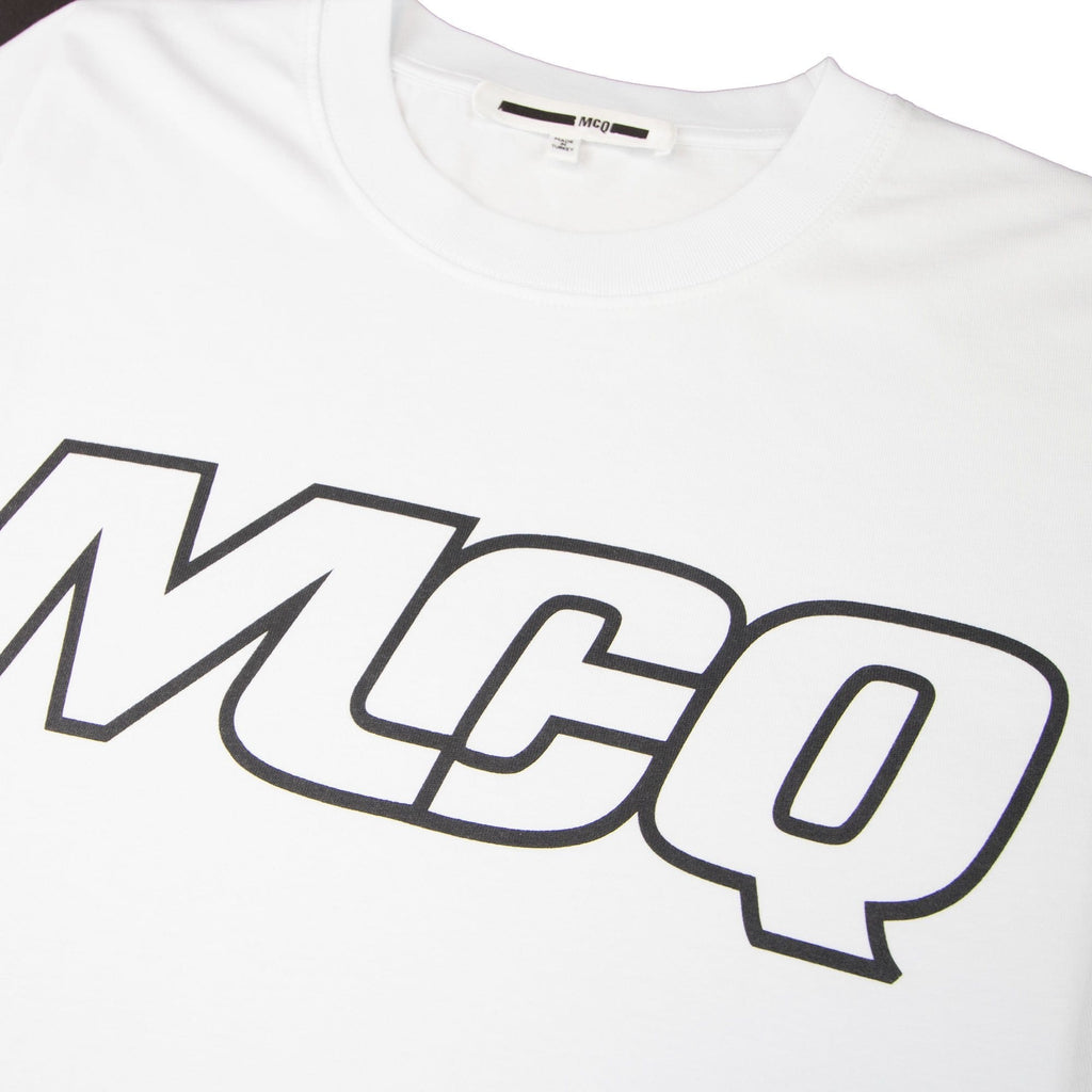 MCQ By Alexander McQueen Logo T-shirt White 9000