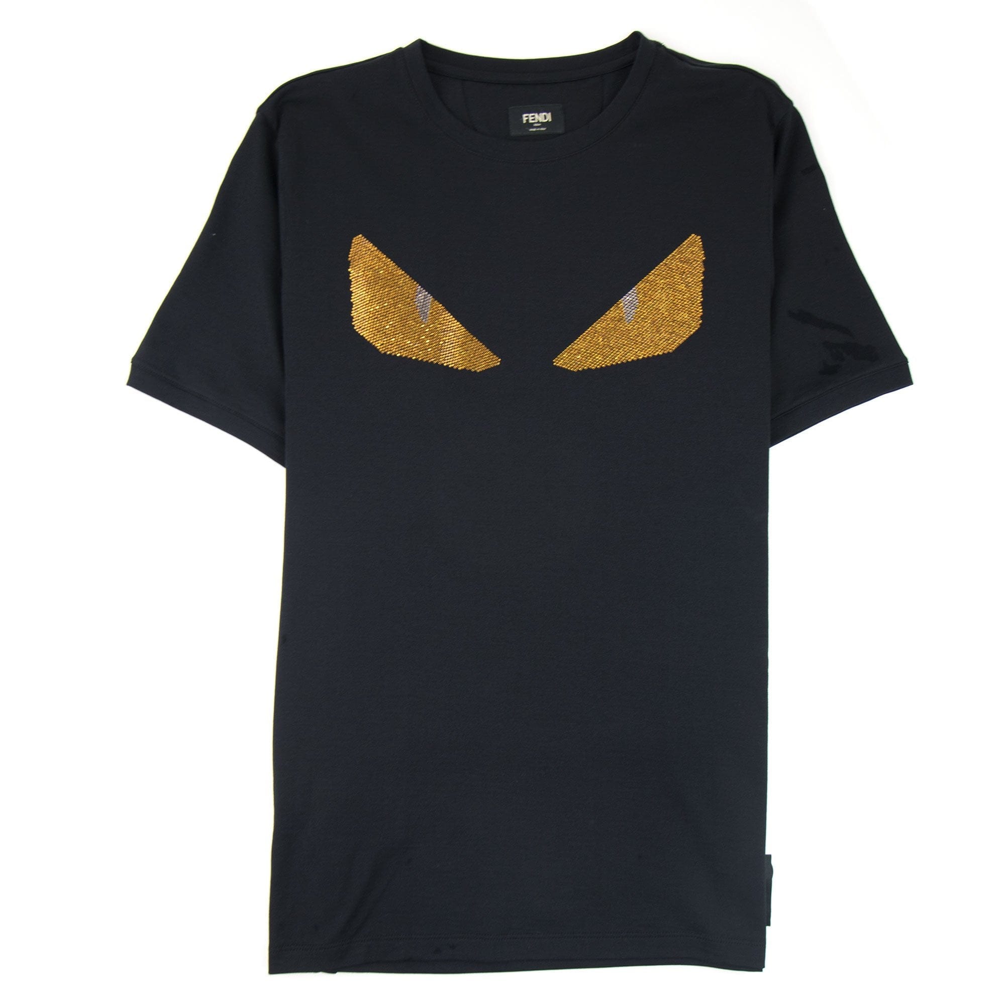Fendi Diamante Bugs Eyes T-shirt Nero