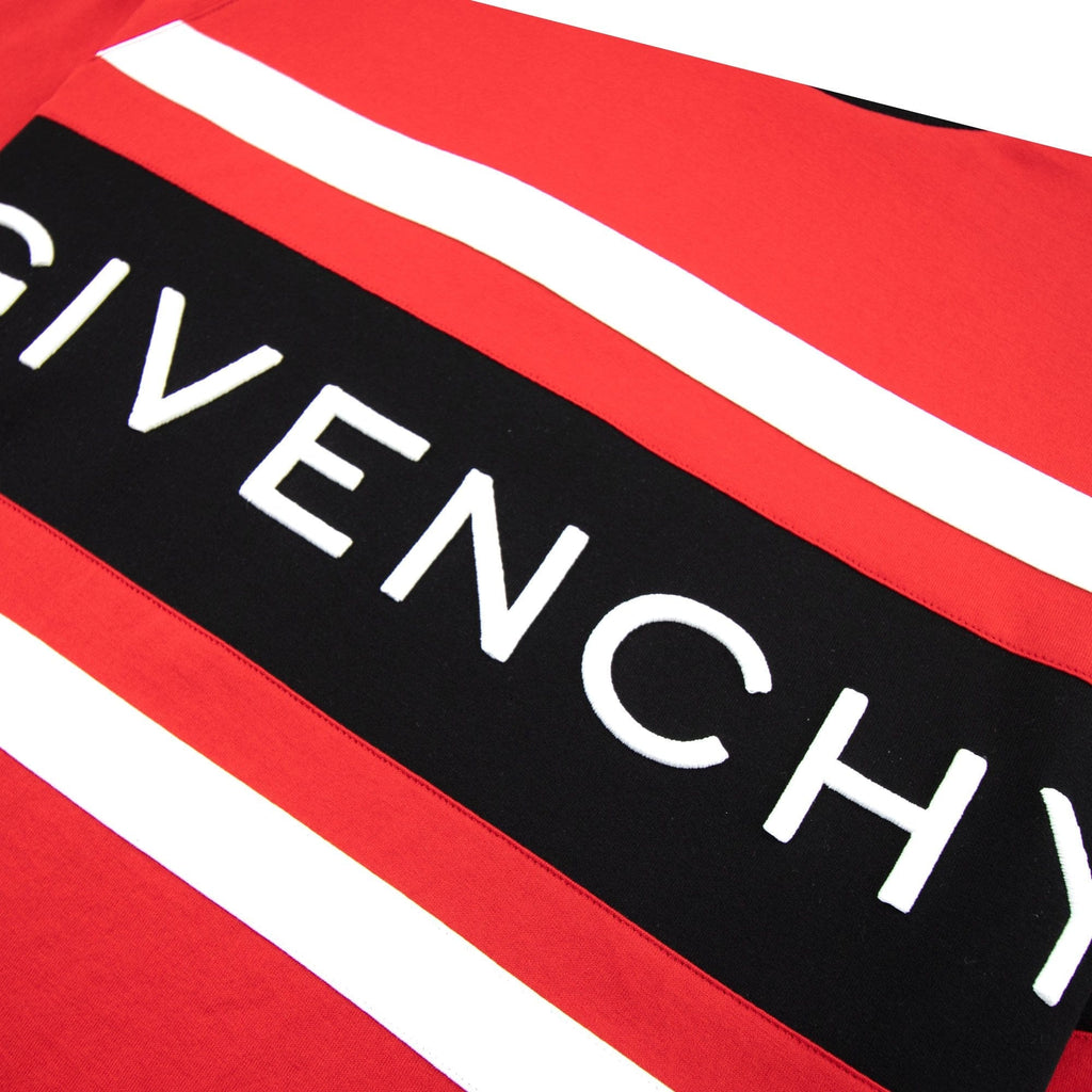Givenchy 4G Contrasted Slim Fit T-Shirt Red/Black