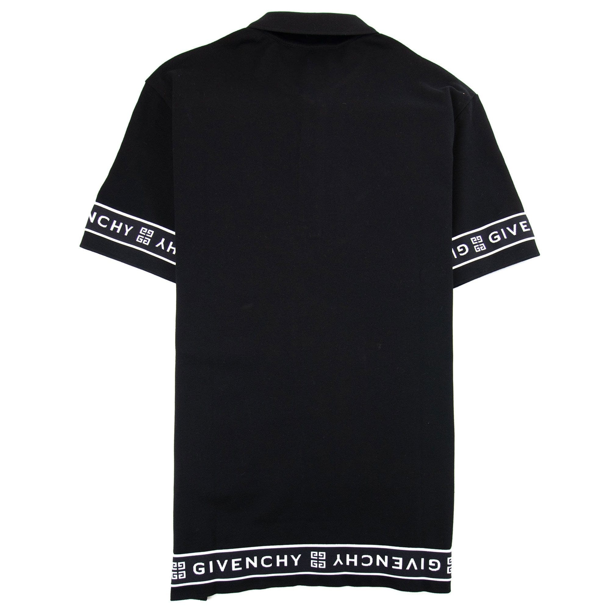 Givenchy 4G Band Slim Fit Polo Black