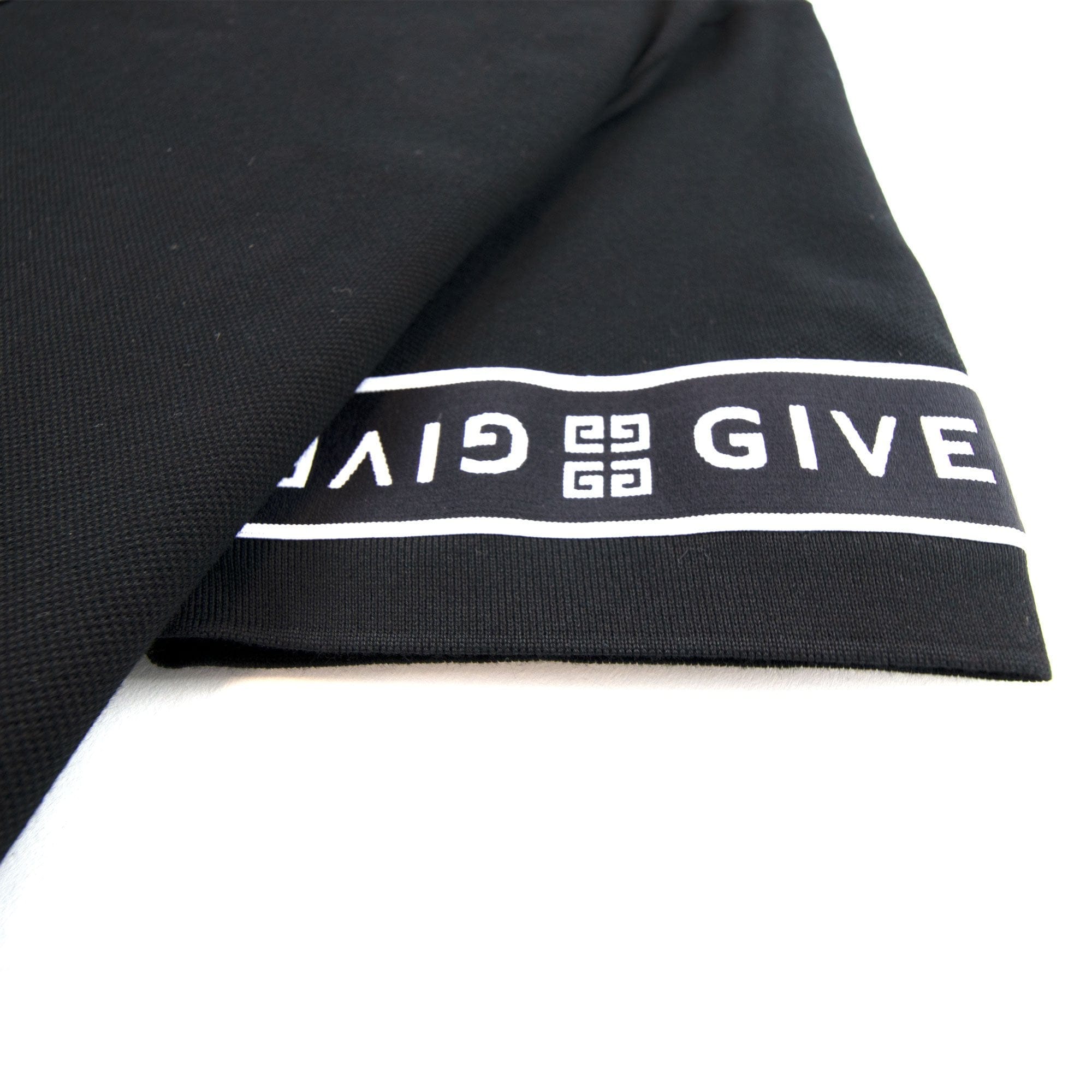 Givenchy 4G Band Slim Fit Polo Black