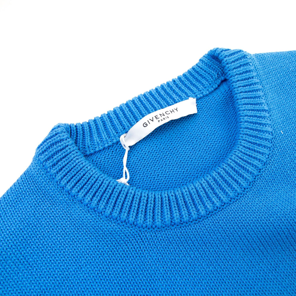 Givenchy Reverse Logo Sweater Blue/white