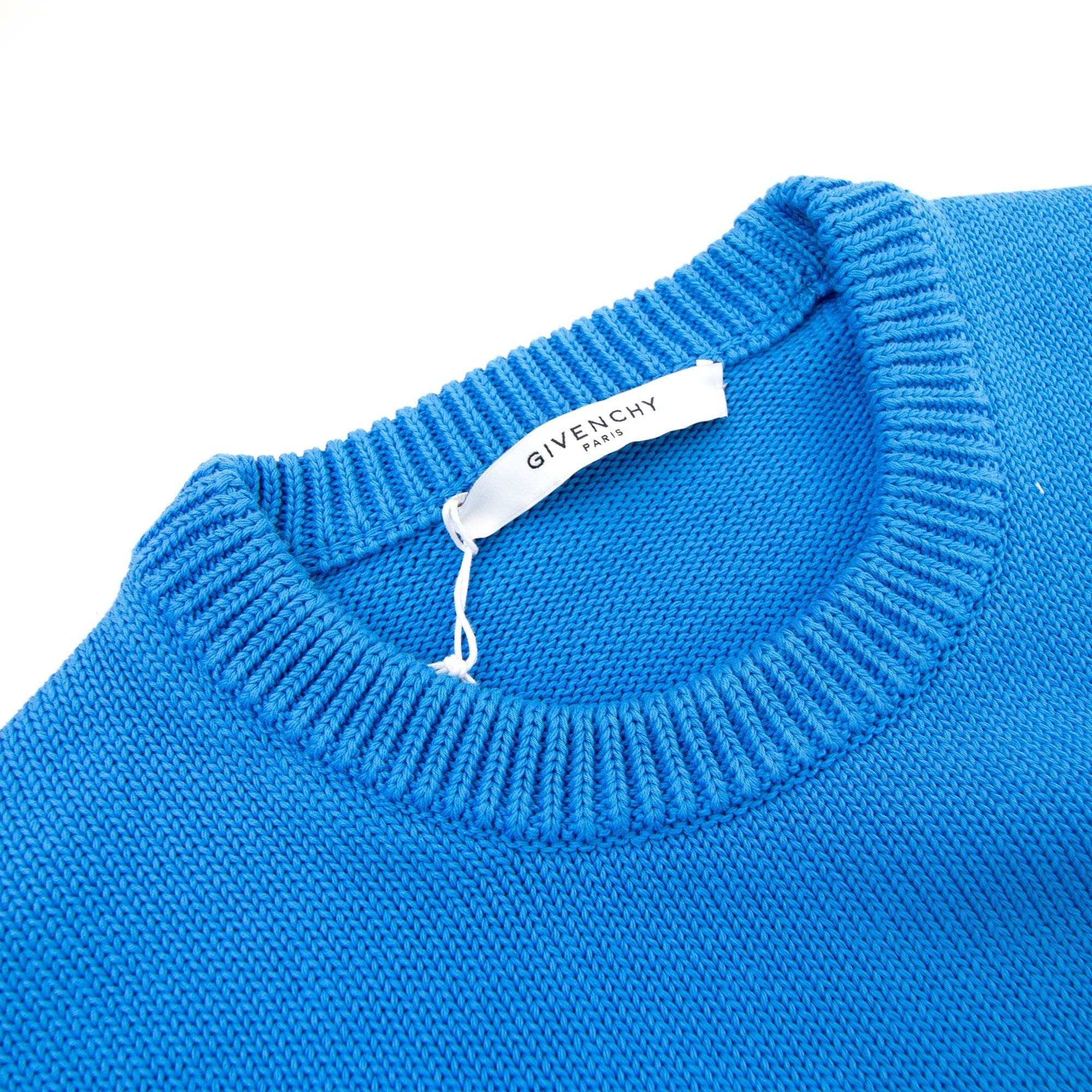 Givenchy Reverse Logo Sweater Blue/white