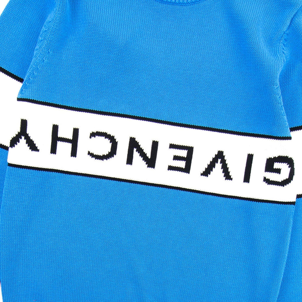 Givenchy Reverse Logo Sweater Blue/white