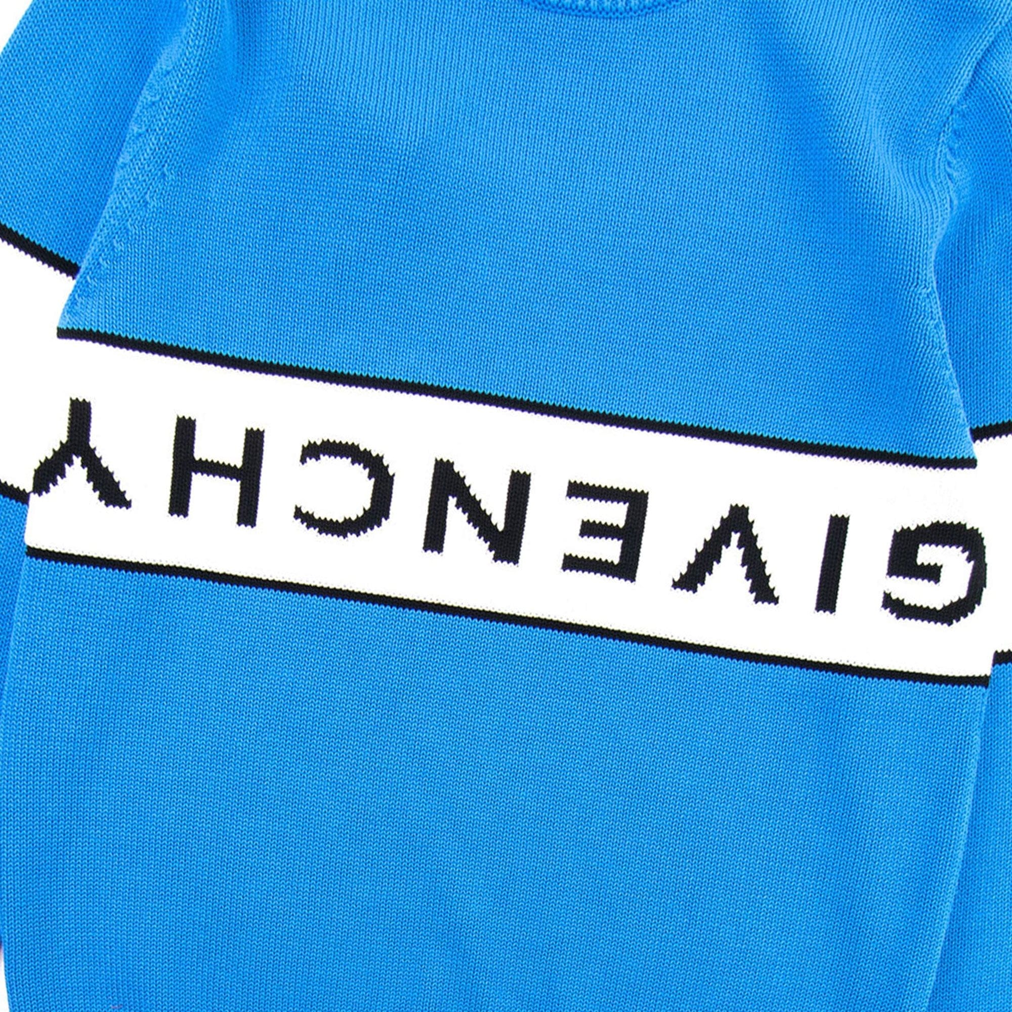 Givenchy Reverse Logo Sweater Blue/white
