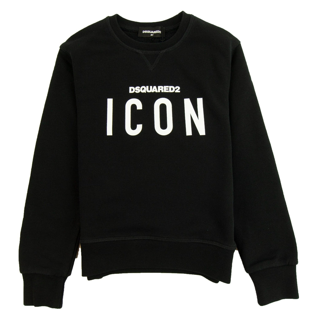Dsquared2 Kids Icon Crewneck Sweatshirt Black