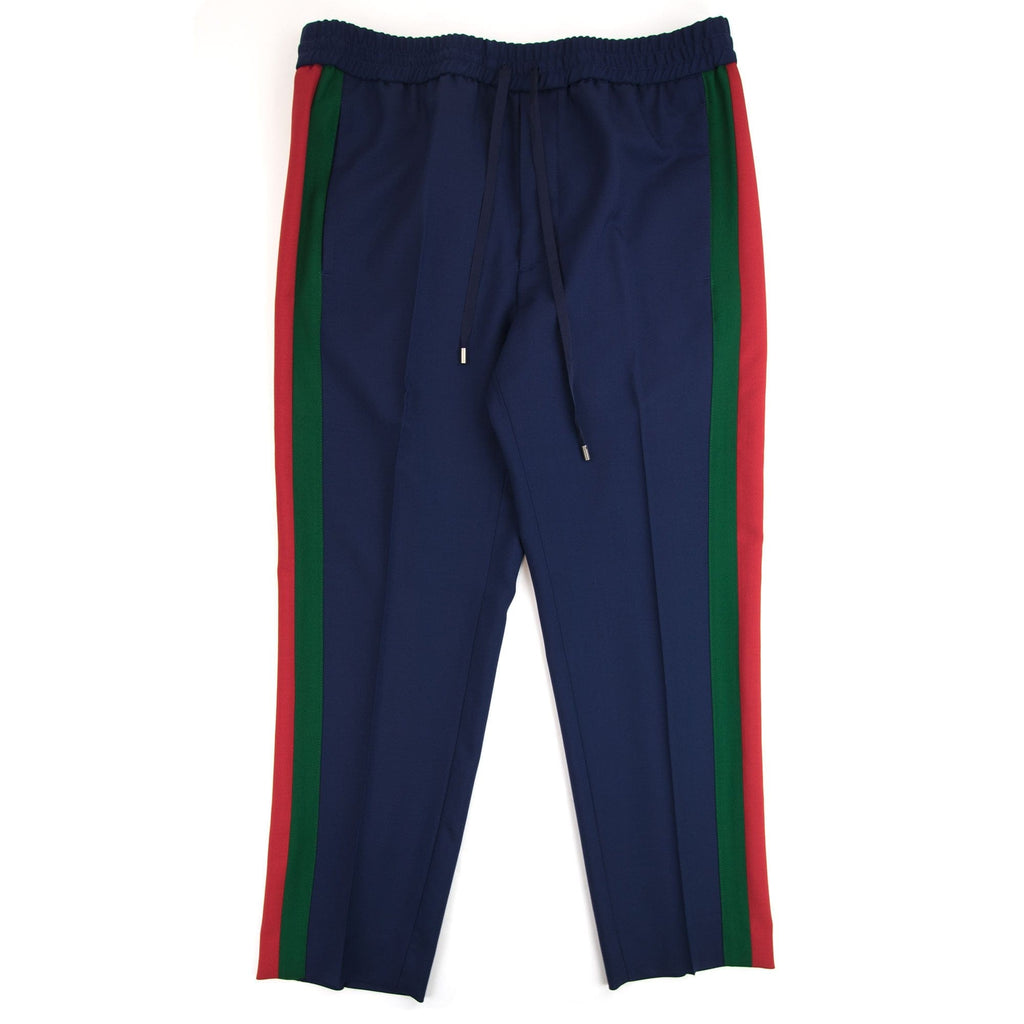Gucci Side Striped Trouser Navy