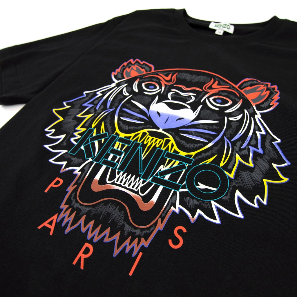 Kenzo Gradient Tiger T-shirt Black