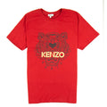 Kenzo Glitter Tiger T-shirt Red