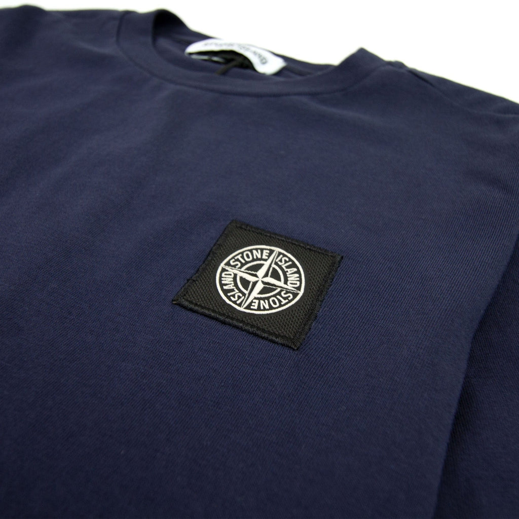 Stone Island Junior Chest Patch T/s Blue V0026