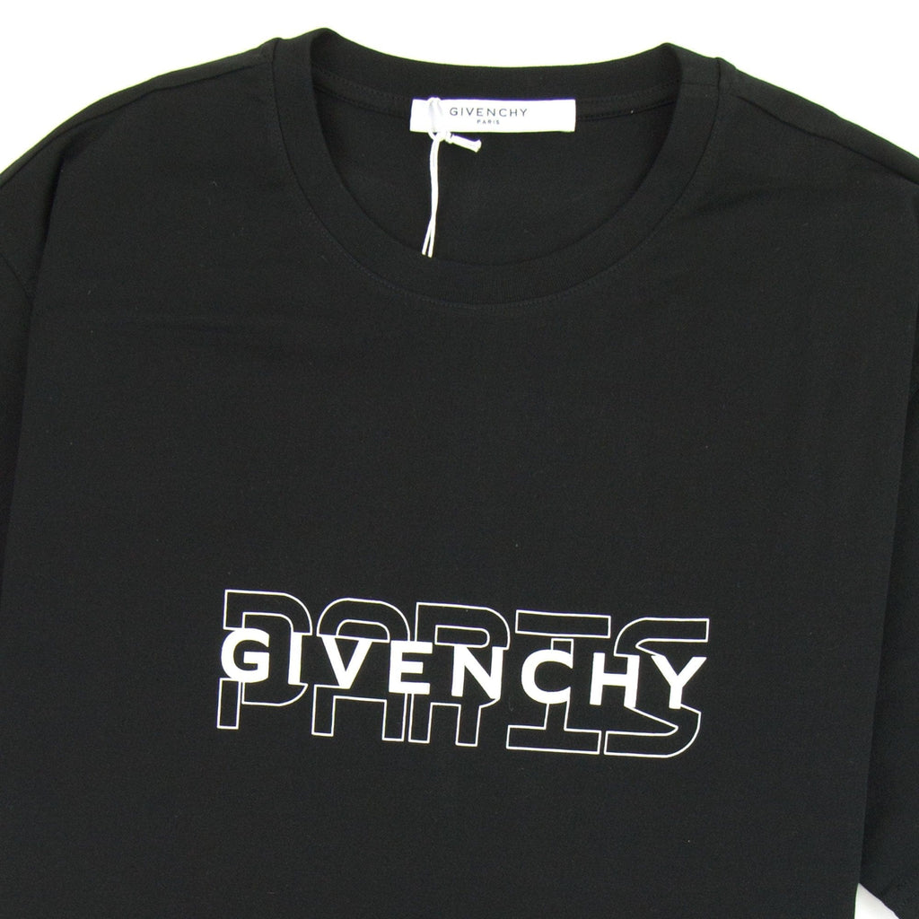 Givenchy Paris Printed T-shirt Black