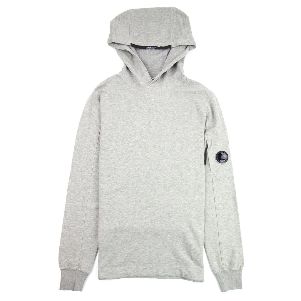 CP Company Light Fleece Hooded Sweat Grey M93