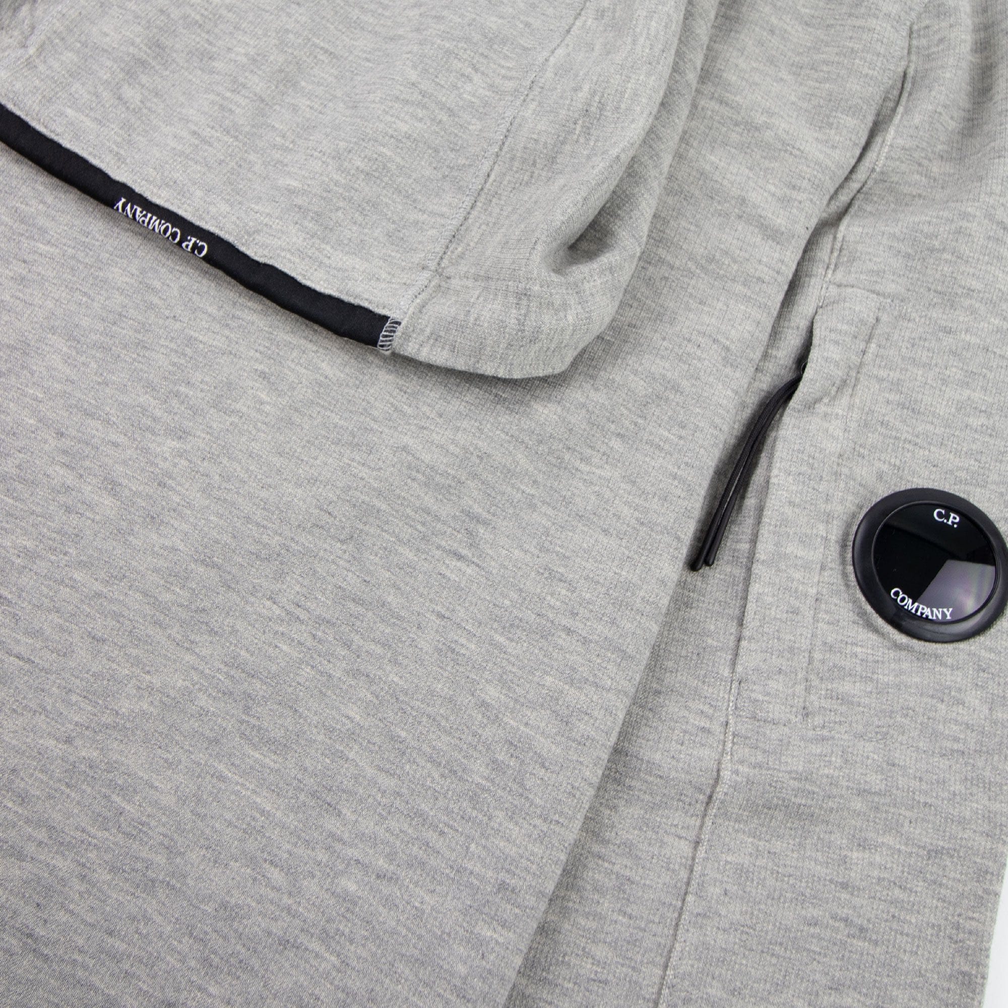 CP Company Light Fleece Hooded Sweat Grey M93