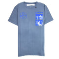 Off White Caravaggio S/S T-Shirt Indigo Blue