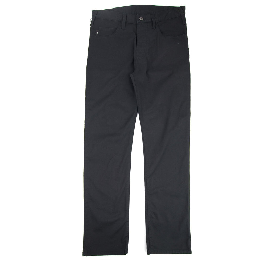 Emporio Armani Stretch Cotton Gabardine J21 Jeans Nero 0999