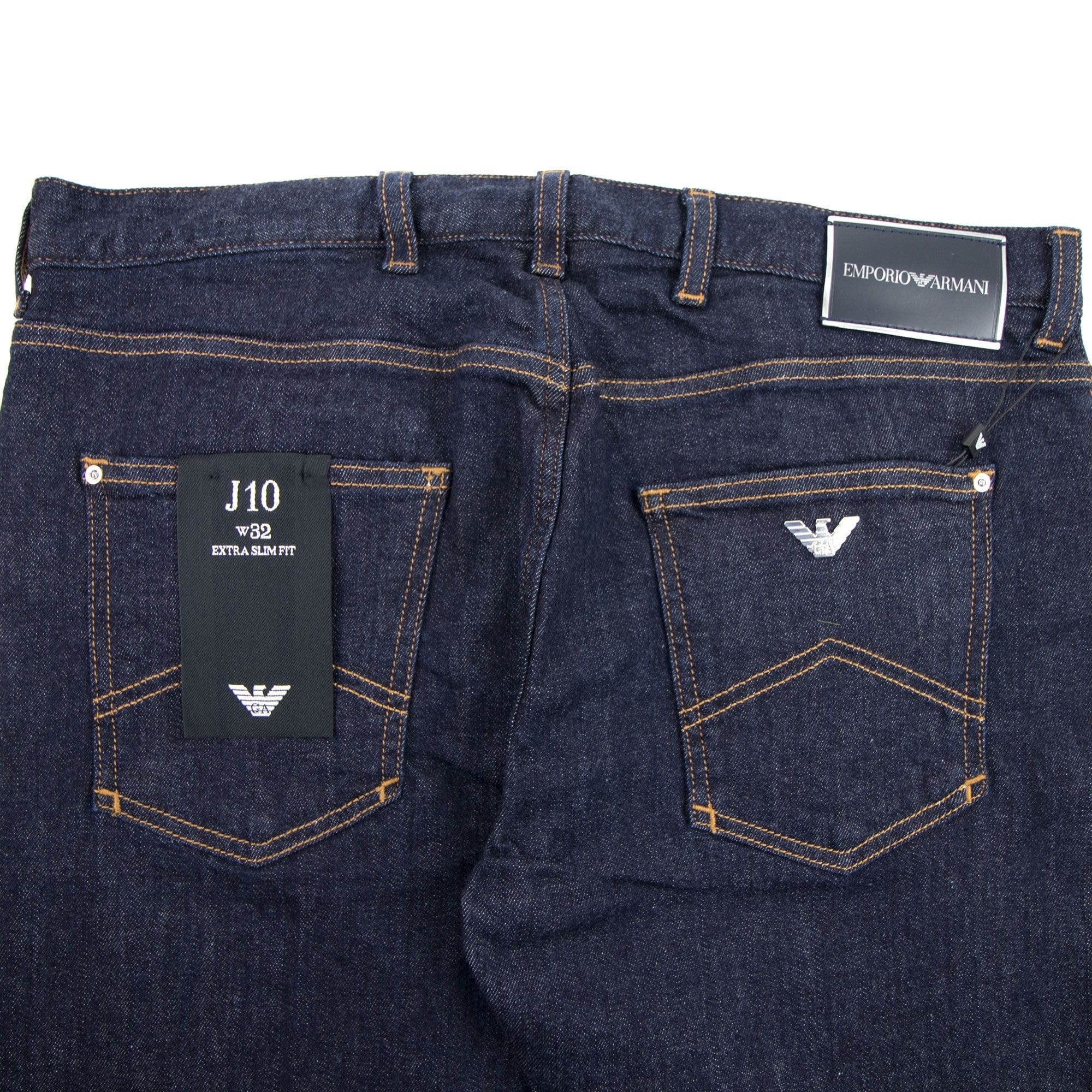 Emporio Armani J10 Extra Slim Fit Jeans 0941 Dark Blue