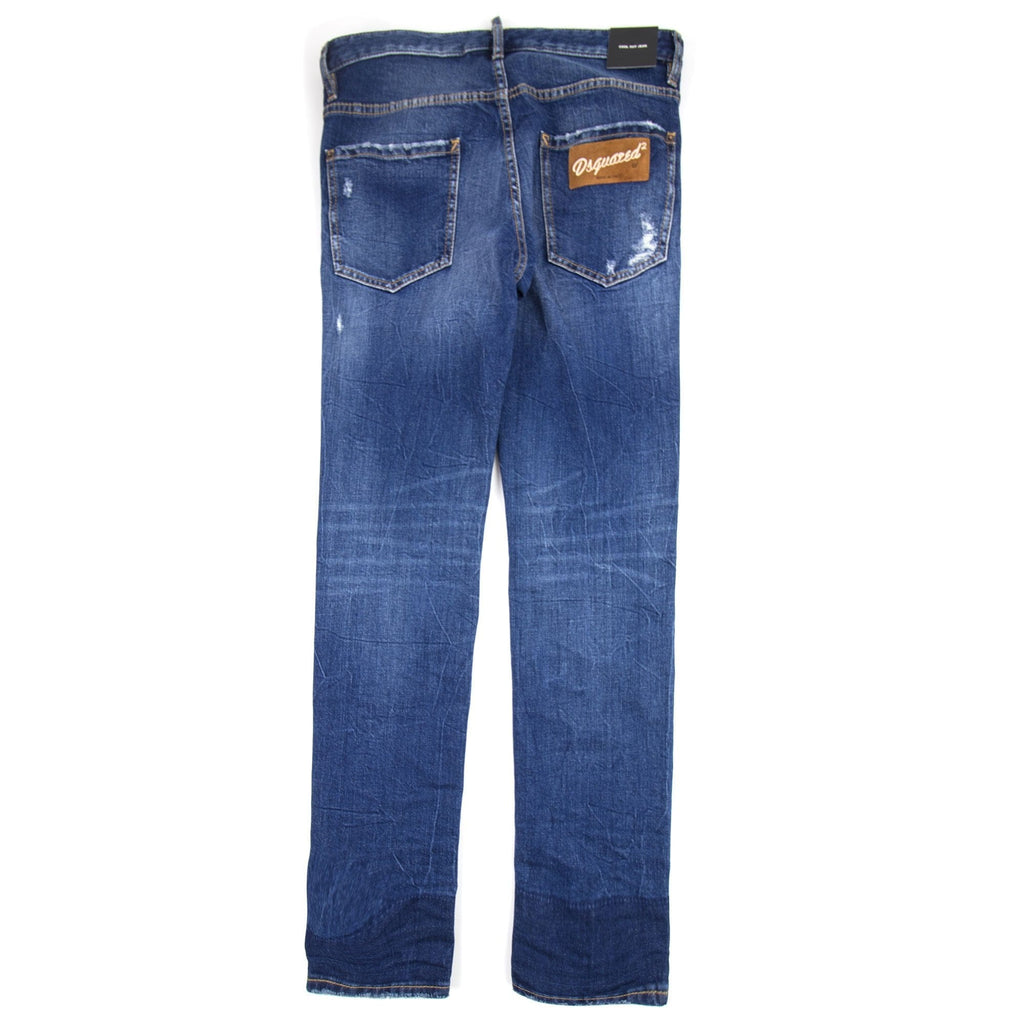 Dsquared2 Suede Patch Cool Guy Jeans Denim 470
