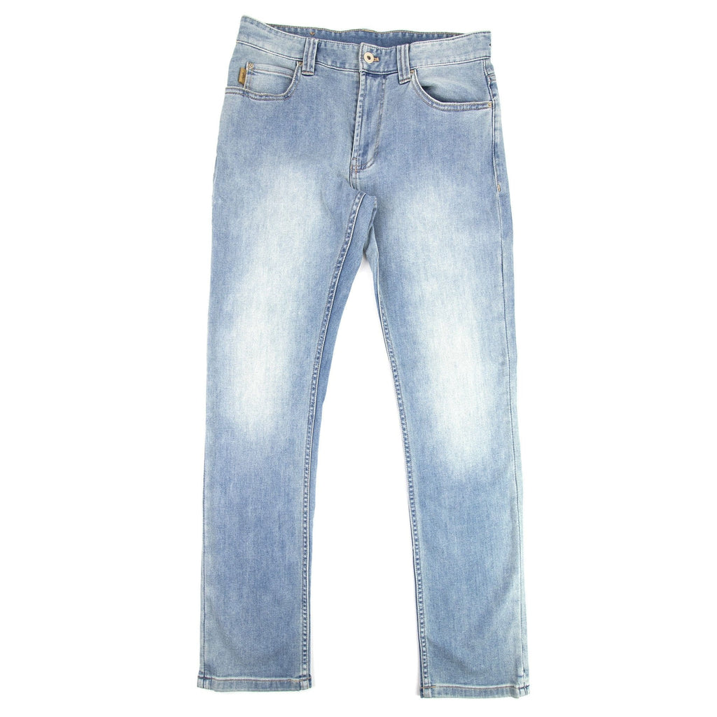 Emporio Armani J15 Regular Fit Washed Denim Jean 0943 Denim Blue