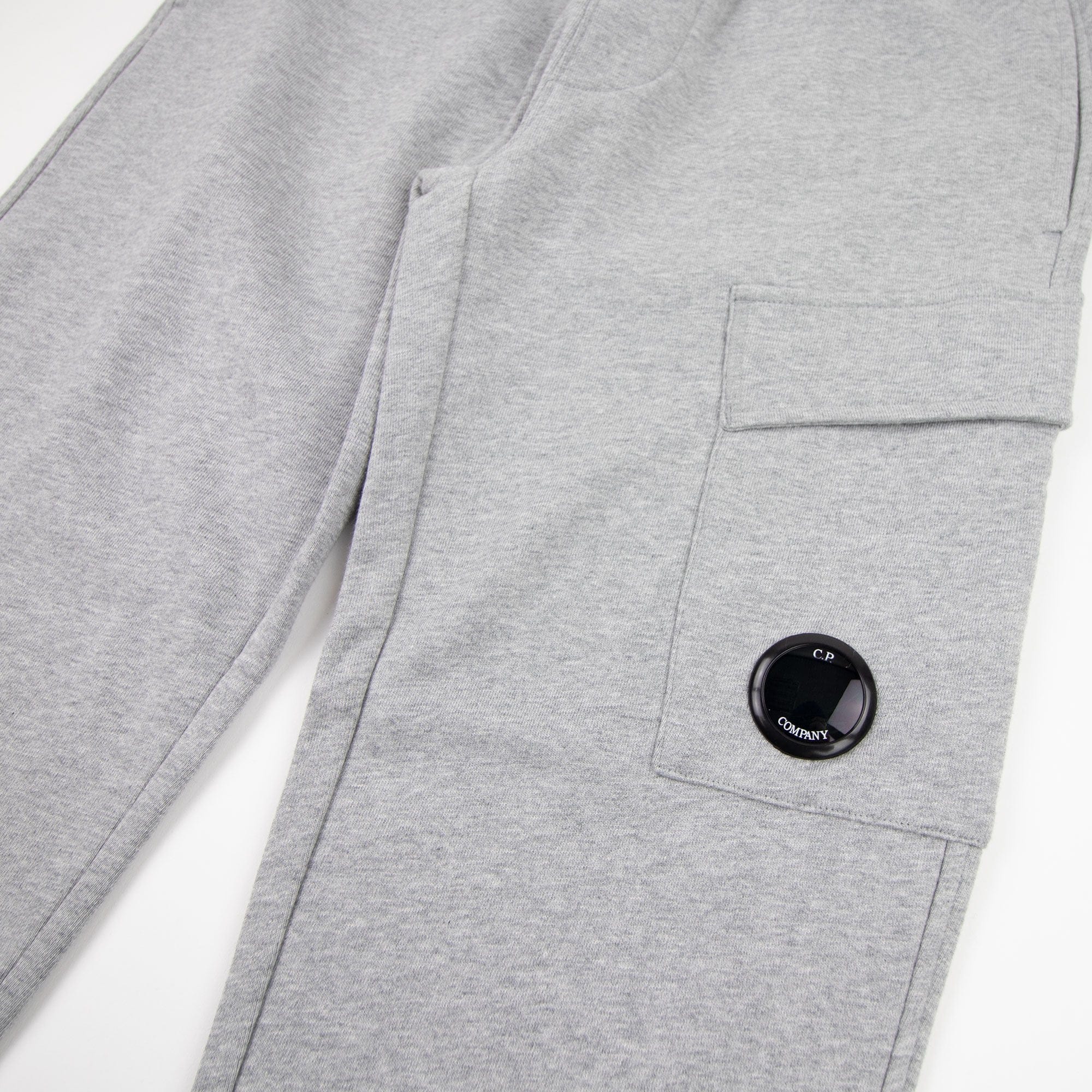 CP Company Diagonal Raised Fleece Hoodie Tracksuit 2PCS Grey M93