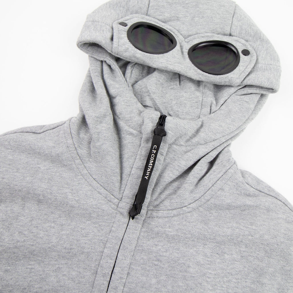 CP Company Diagonal Raised Fleece Hoodie Tracksuit 2PCS Grey M93