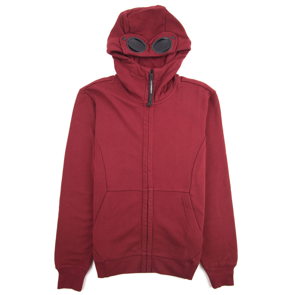 CP Company Diagonal Raised Fleece Goggle Full Zip Hoodie Scooter 576