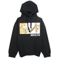 Gods Glitch Perseus Print Premium Hoodie Black