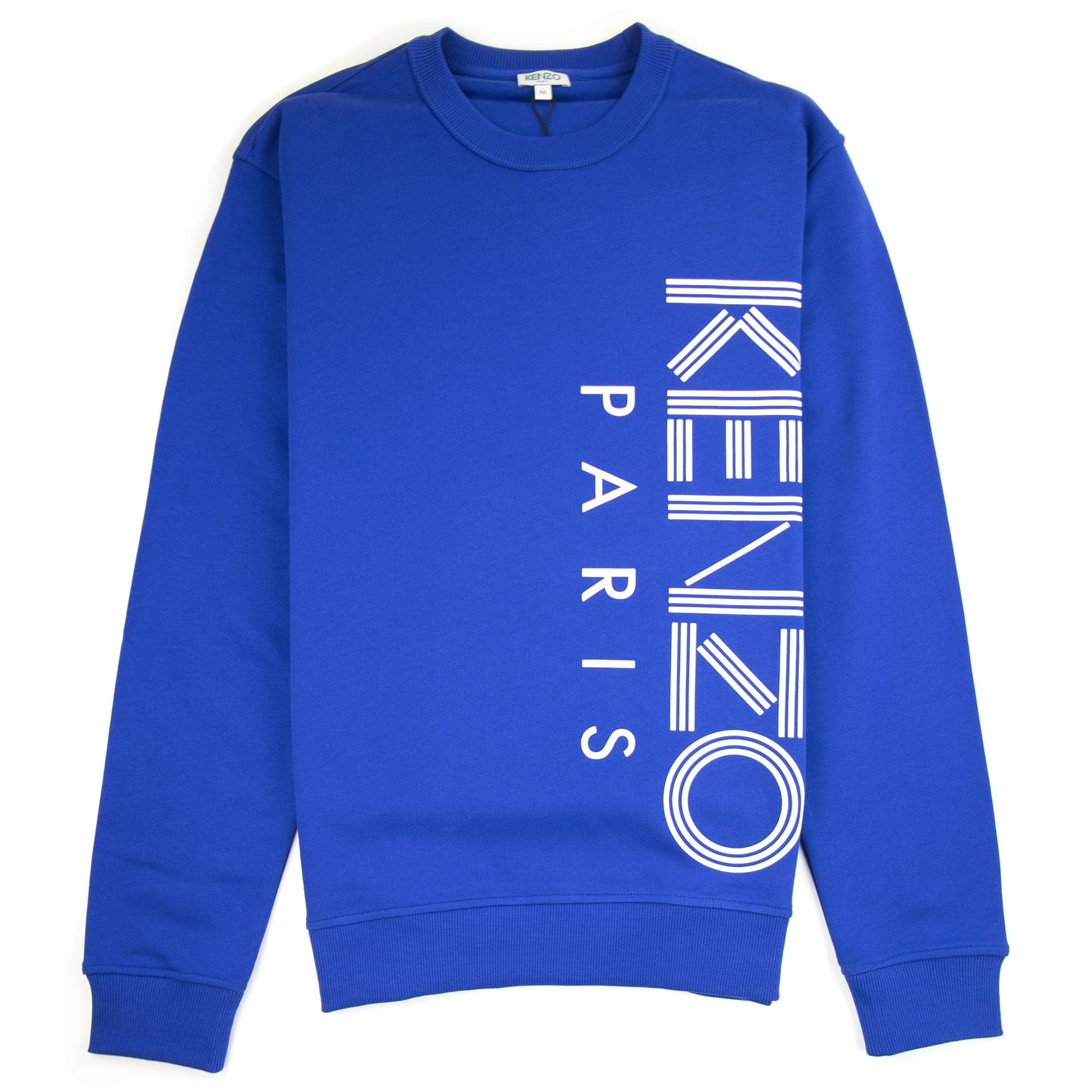 Kenzo Side Paris Logo Sweatshirt Blue