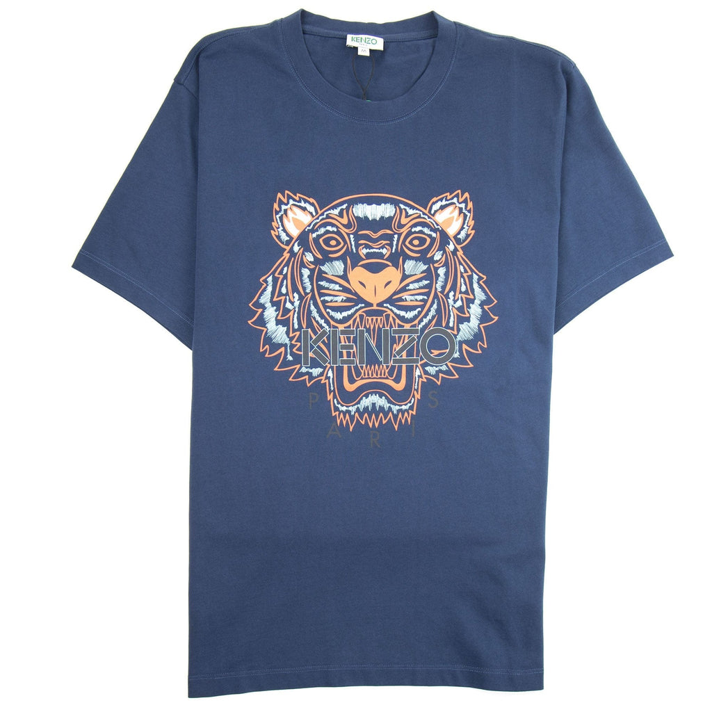 Kenzo Tiger T-shirt Navy/Orange