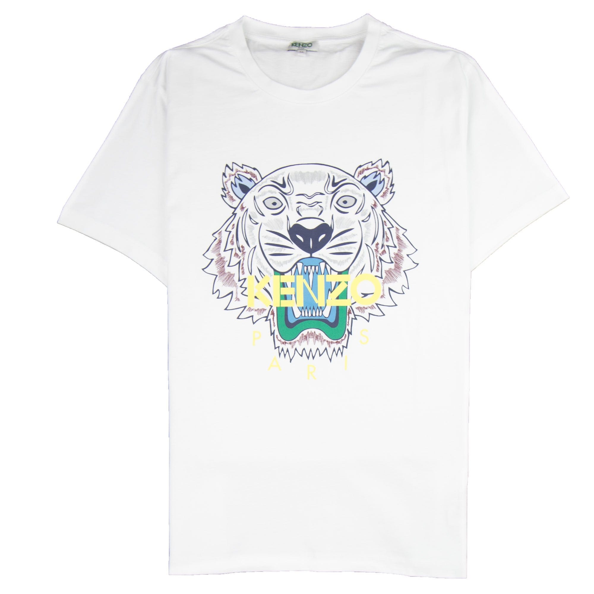 Kenzo Tiger T-shirt White/yellow