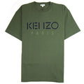 Kenzo Mesh Logo Heavyweight T-shirt Khaki