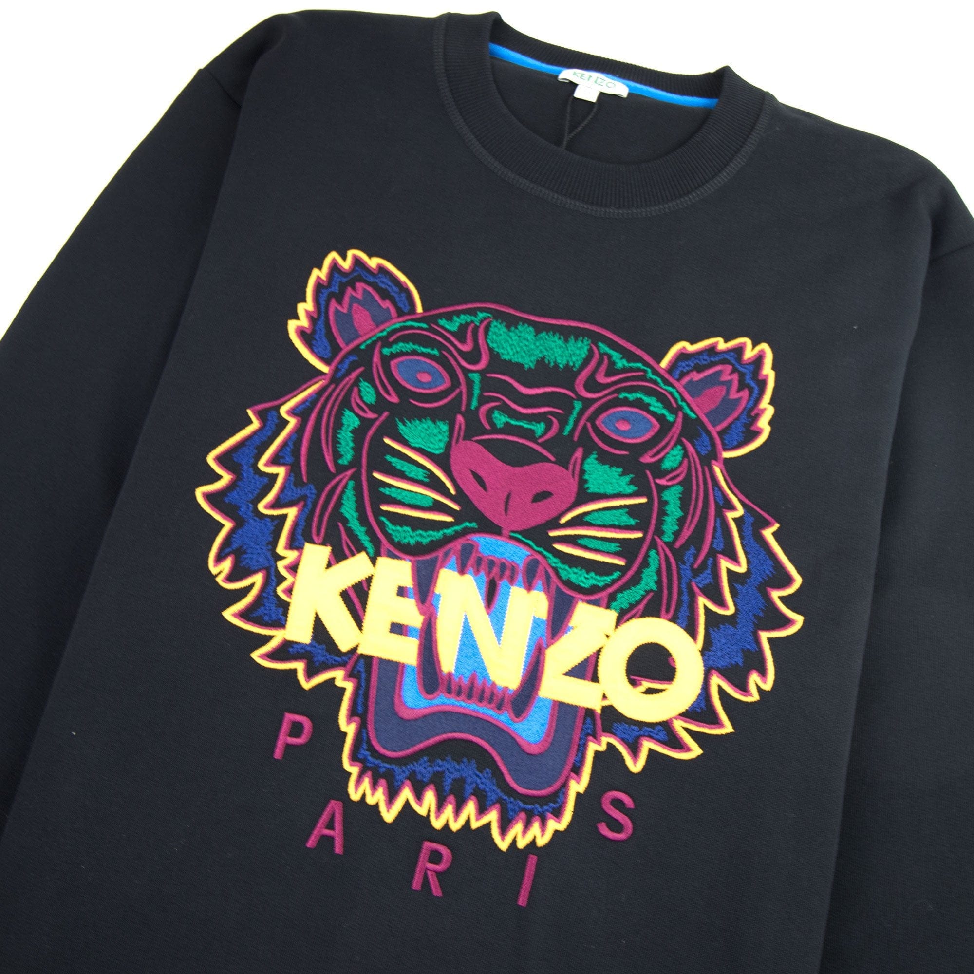 Kenzo Tiger Sweatshirt Black/yellow
