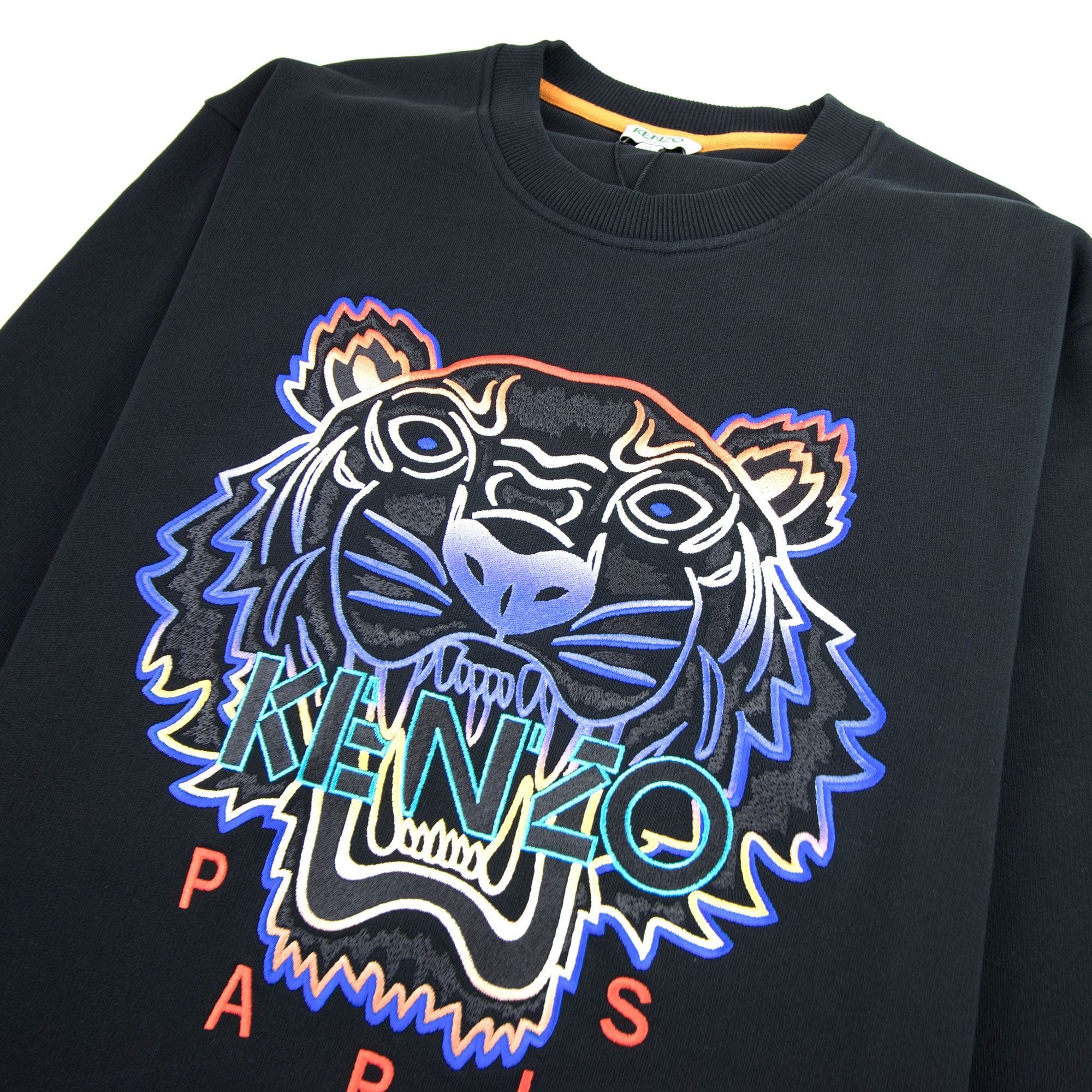 Kenzo Gradient Tiger Sweatshirt Black