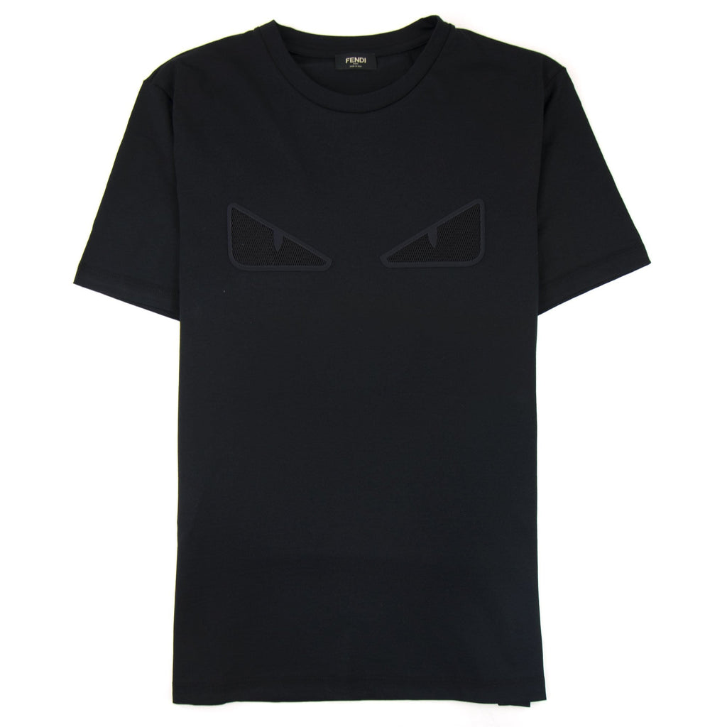 Fendi Mesh Bug Eye T-shirt Black