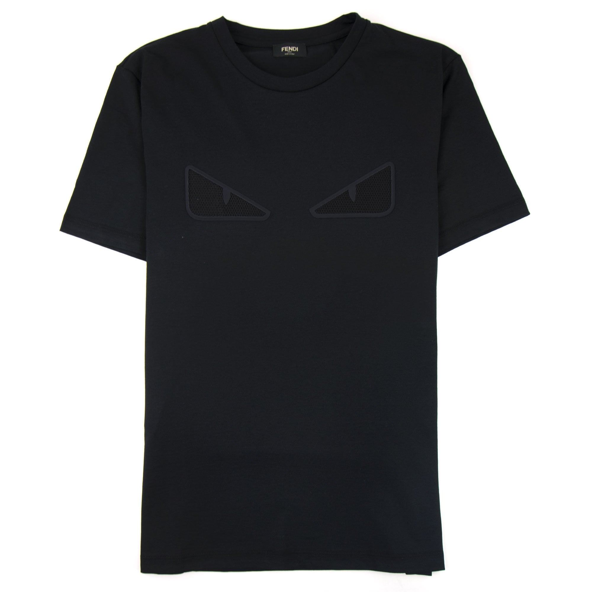 Fendi Mesh Bug Eye T-shirt Black