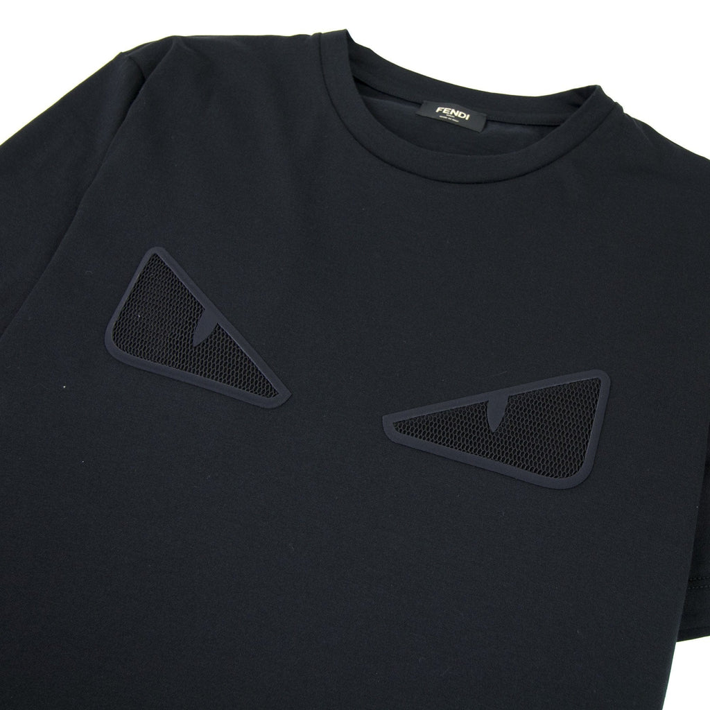 Fendi Mesh Bug Eye T-shirt Black