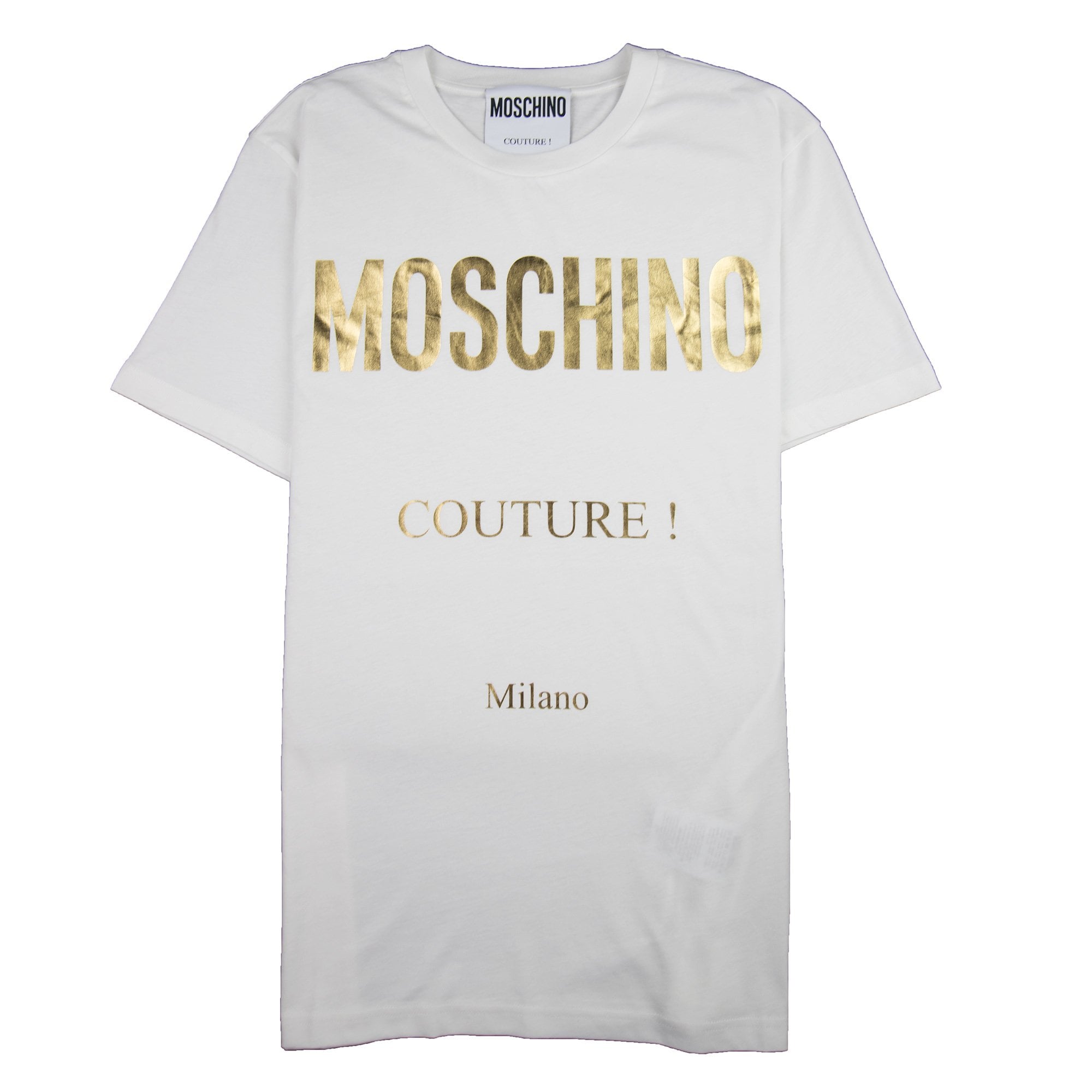 Moschino Couture Logo T-Shirt Off White
