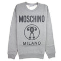 Moschino Couture Double Question Mark Sweatshirt Grey