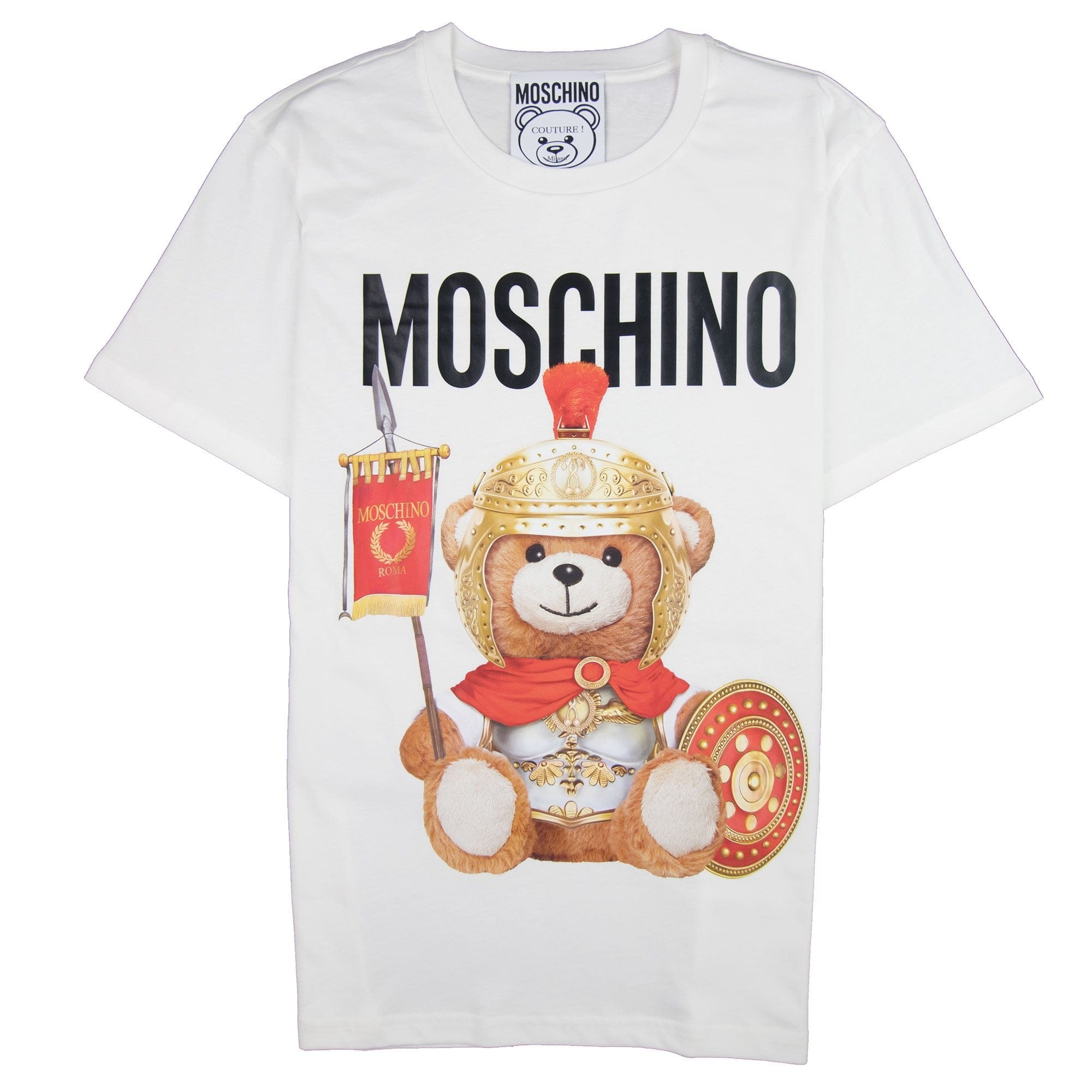 Moschino Couture Roman Teddy Bear T-shirt White