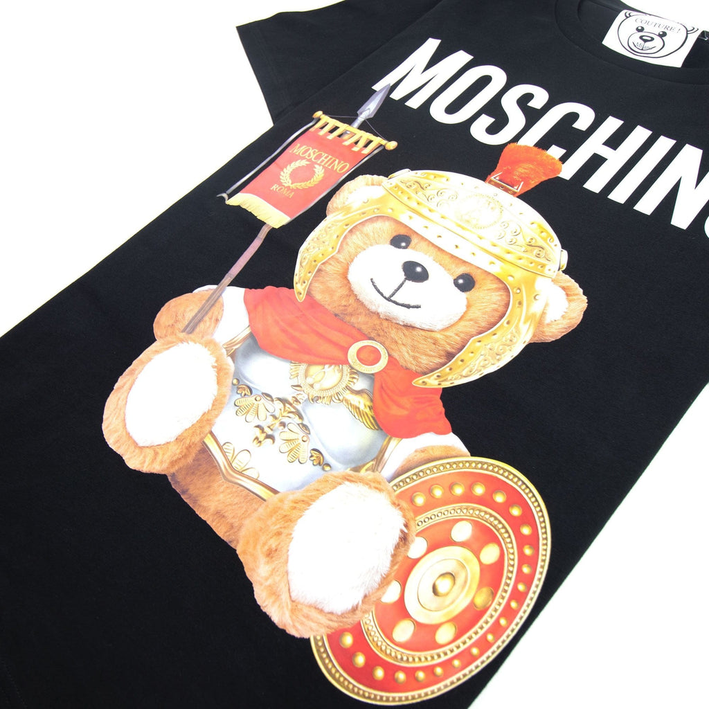 Moschino Couture Roman Teddy Bear T-shirt Black