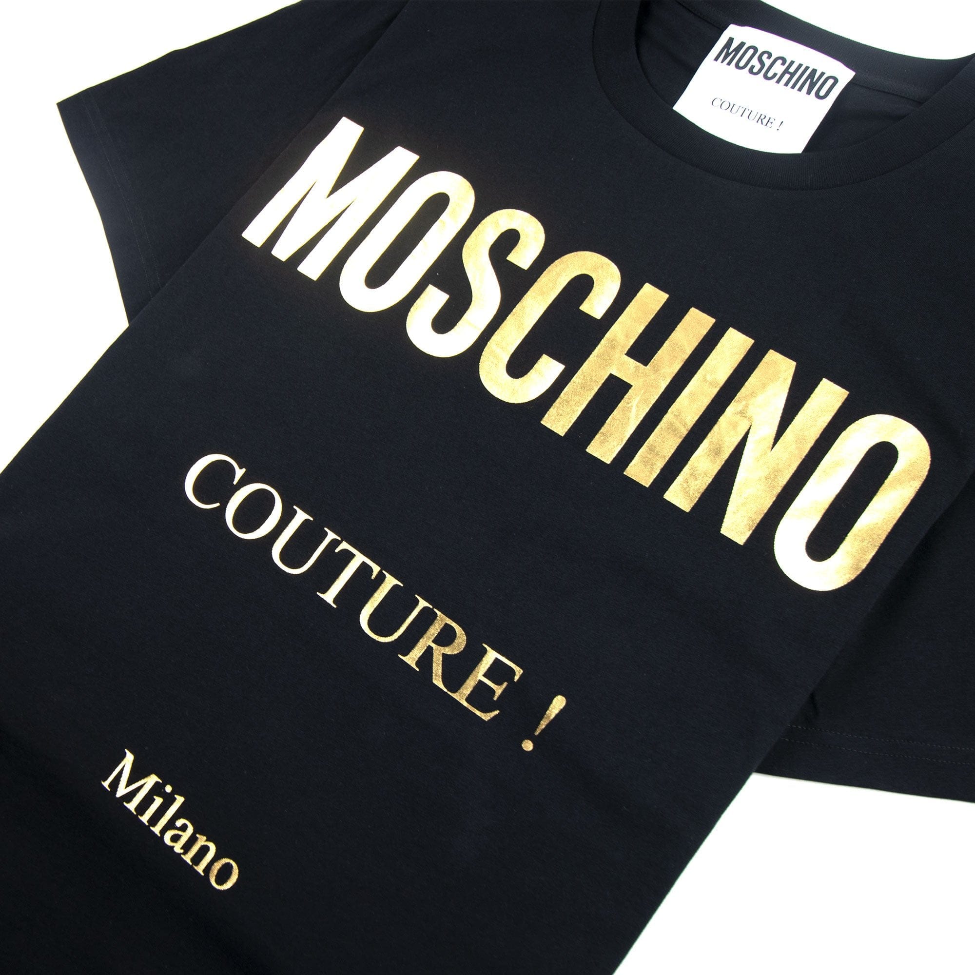 Moschino Couture Logo T-Shirt Black 0555