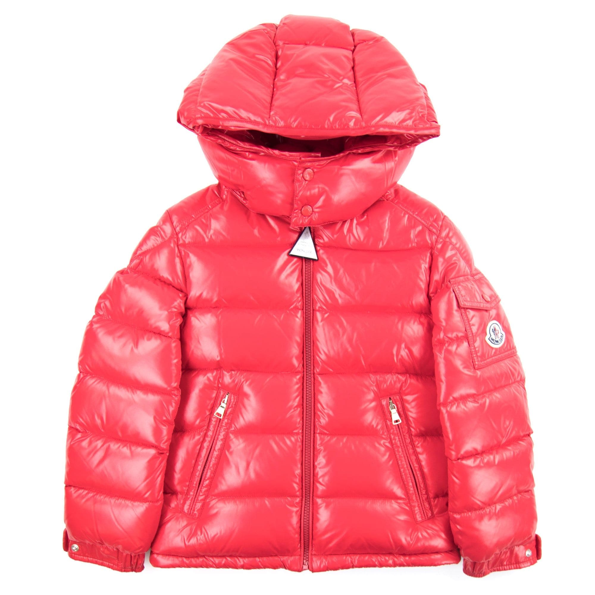 Moncler Junior New Maya Giubbotto Down Jacket Red 455