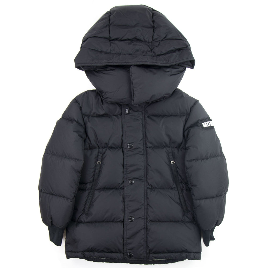 Moncler Junior Soubiran Giubbotto Down Jacket Black 999