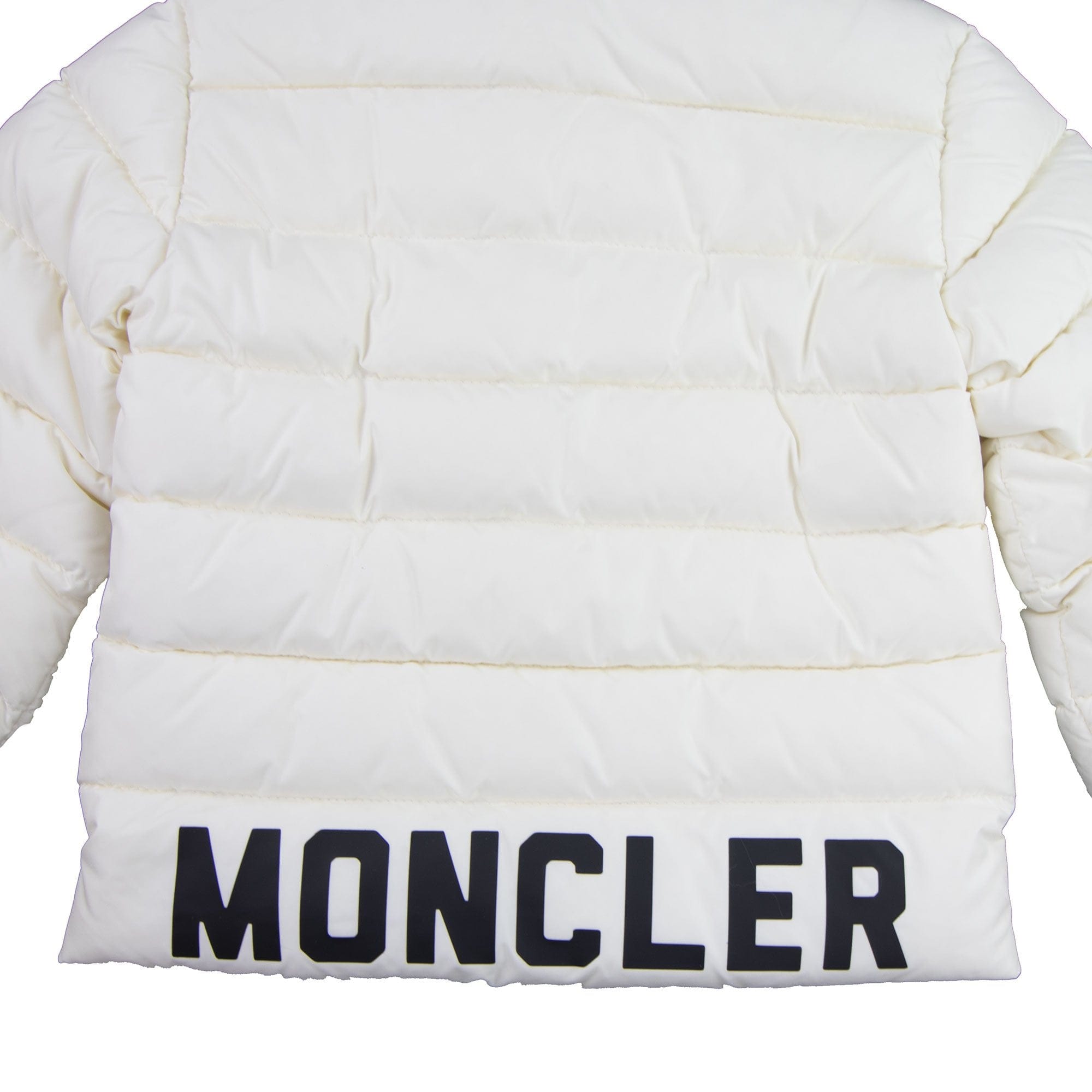 Moncler Junior Lourmarin Giubbotto Down Jacket Off White 038