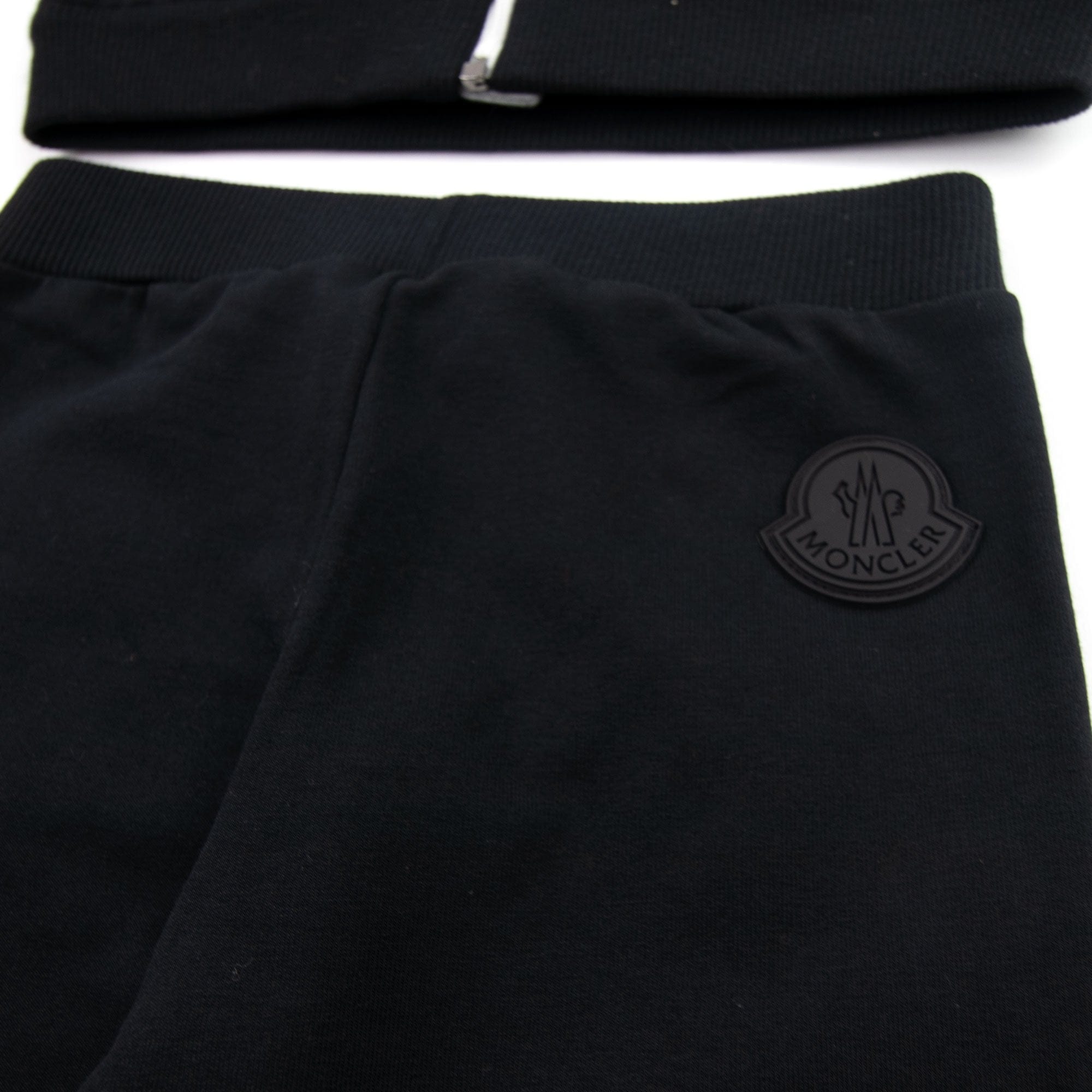 Moncler Junior Completo Maglia Cardigan Tracksuit Grey 986
