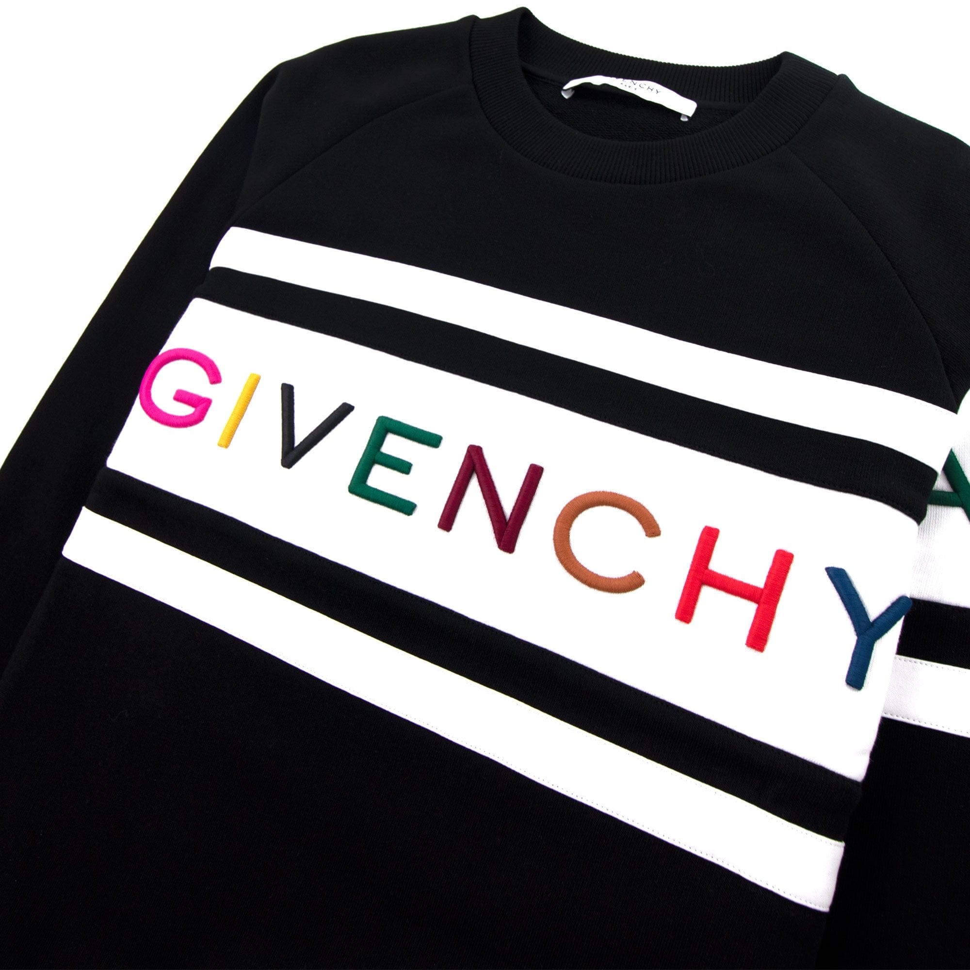 Givenchy Embroidered Sweatshirt Black/white